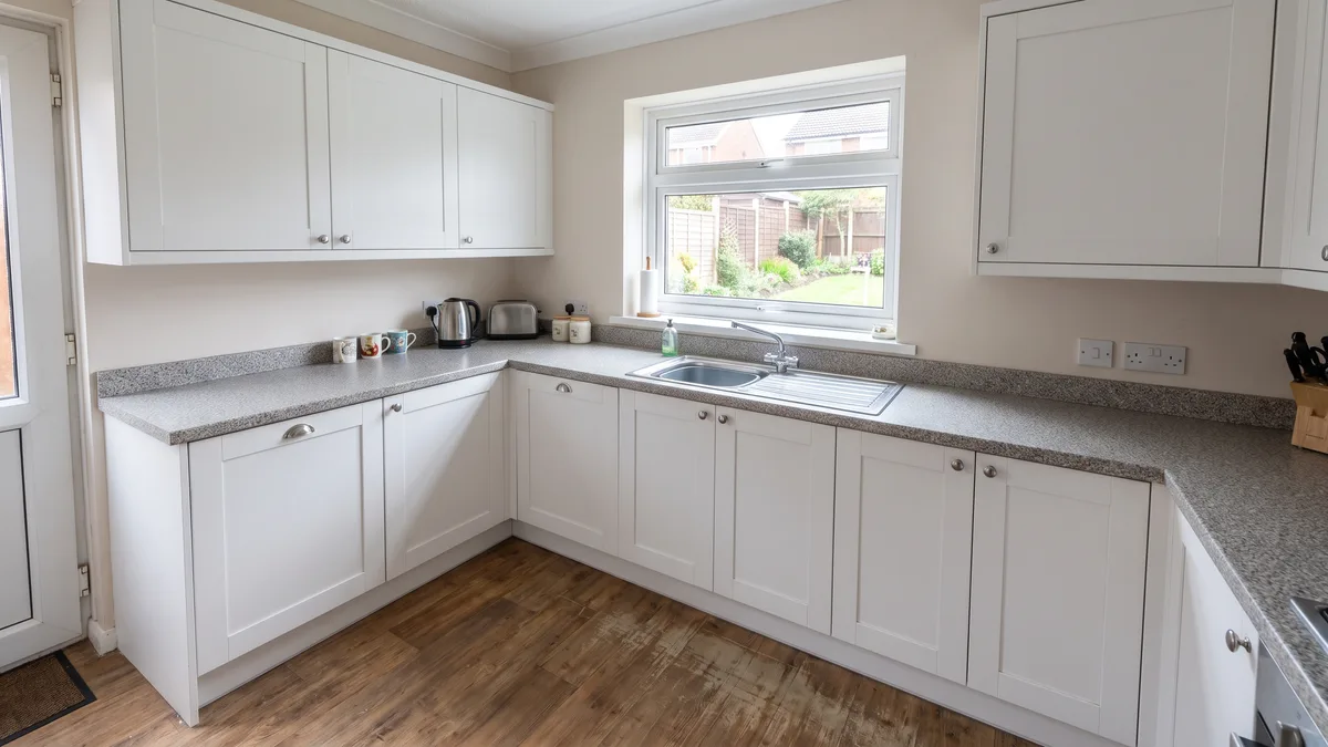 B&Q kitchen installation in Warwick