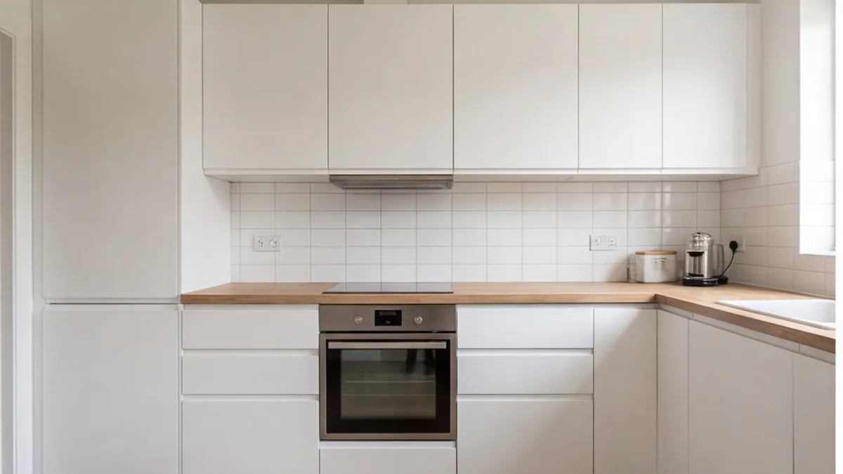 Completed IKEA Kitchens kitchen