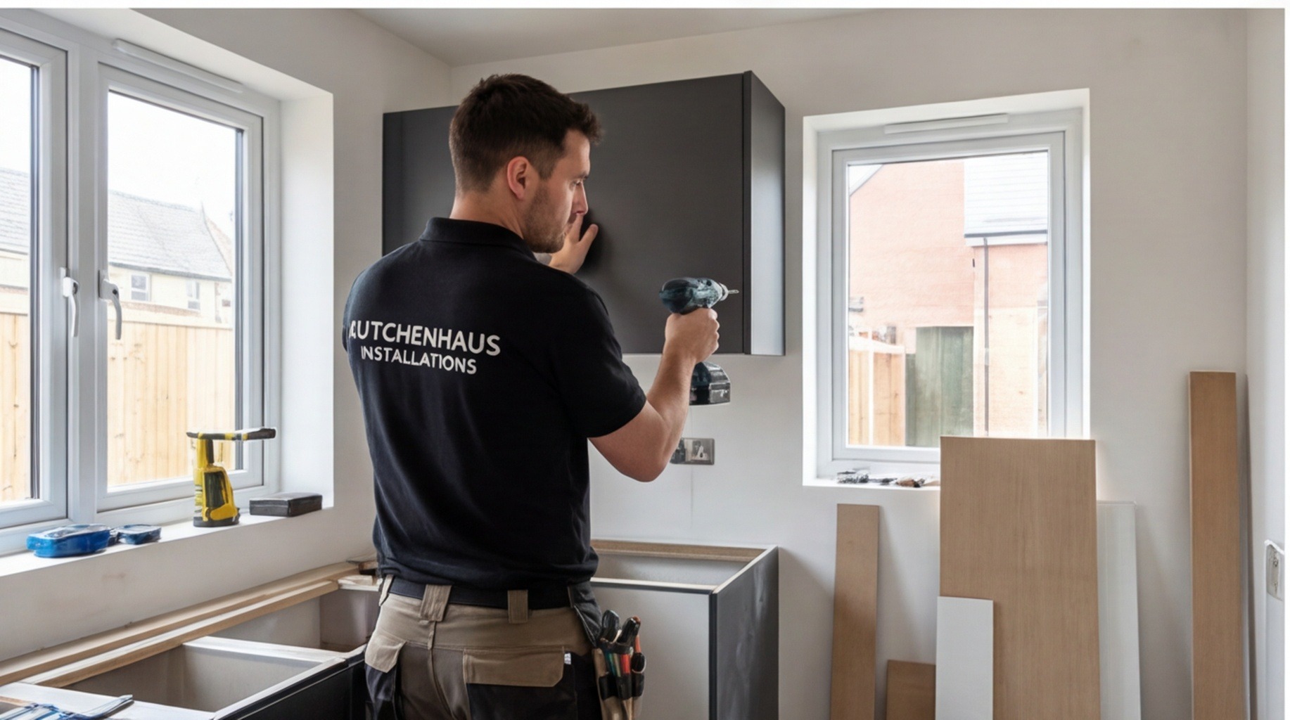 Kutchenhaus kitchen installation in Earlsdon – expert Kutchenhaus kitchen fitters West Midlands