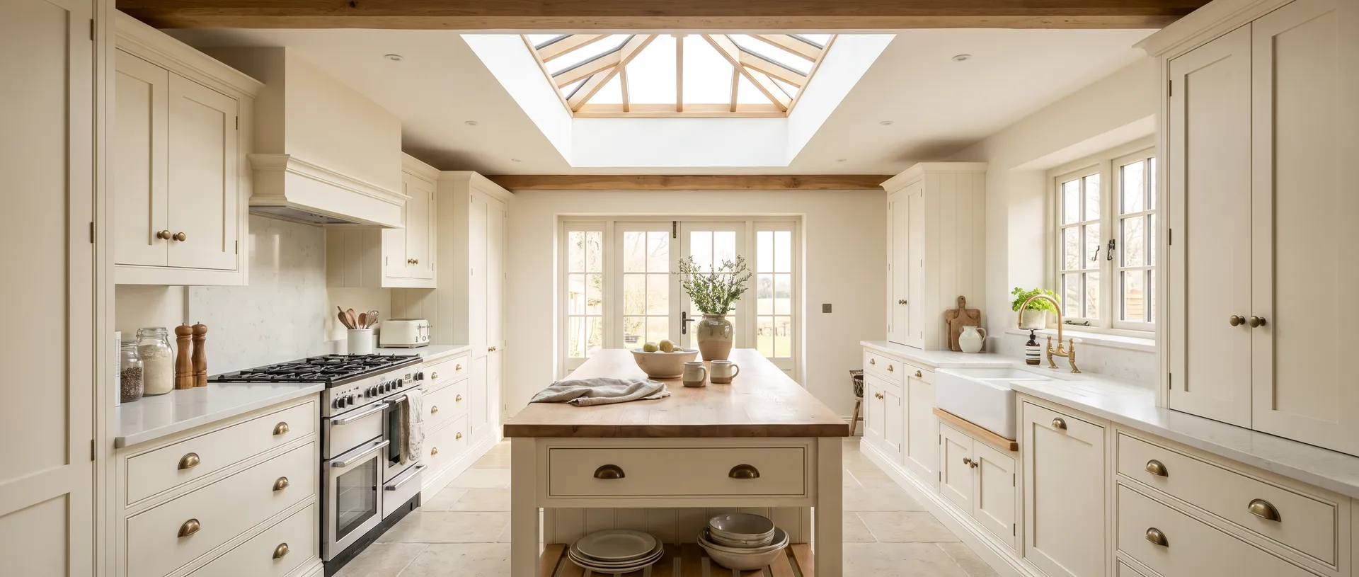Masterclass kitchen installation — finished result
