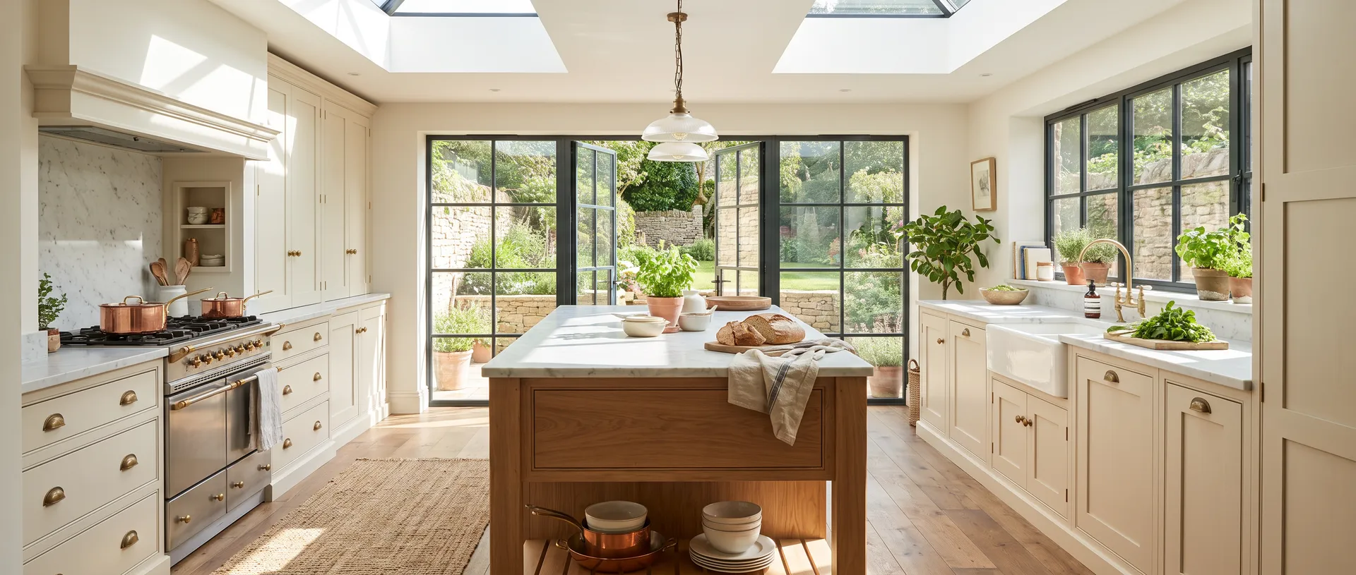 Masterclass kitchen installation — finished result