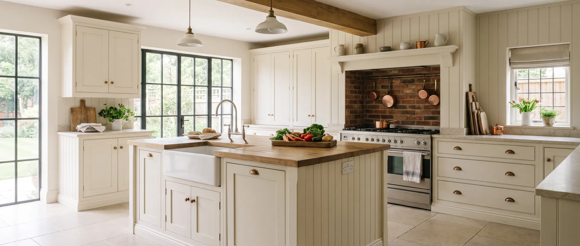 Masterclass kitchen installation — finished result