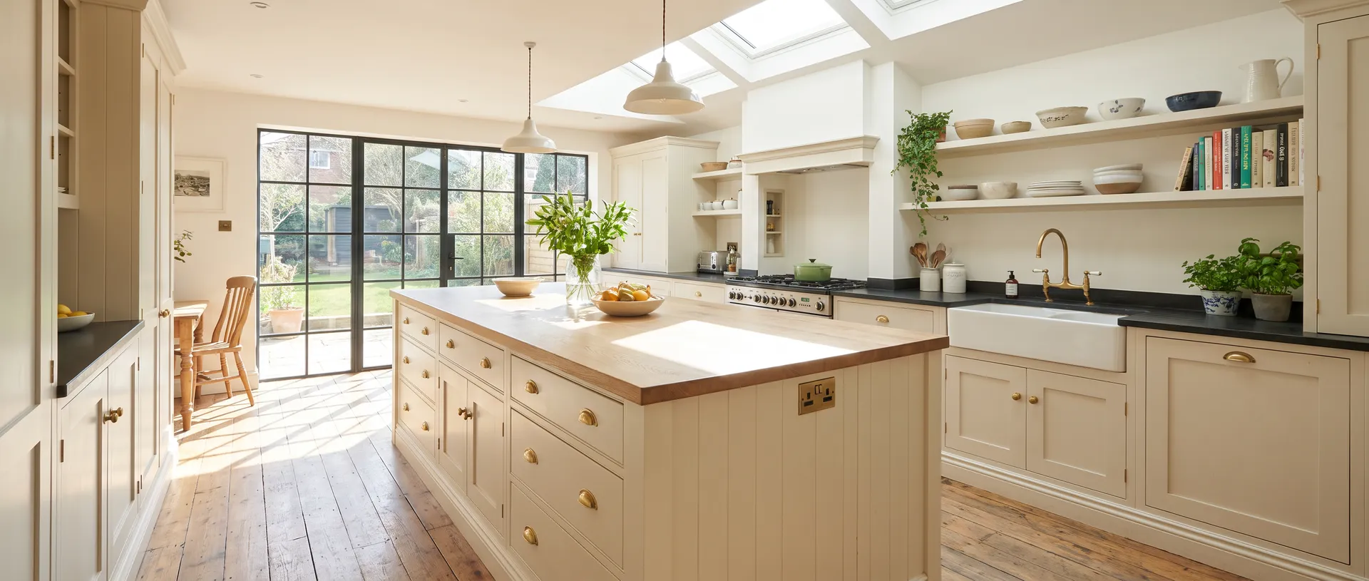 Masterclass kitchen installation — finished result