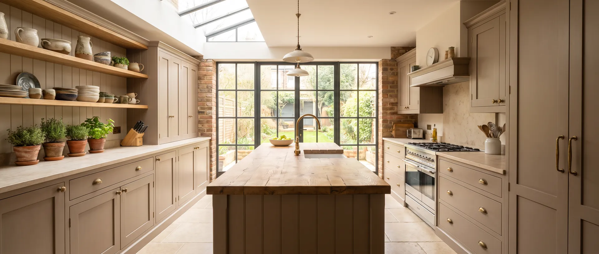 Symphony kitchen installation — finished result