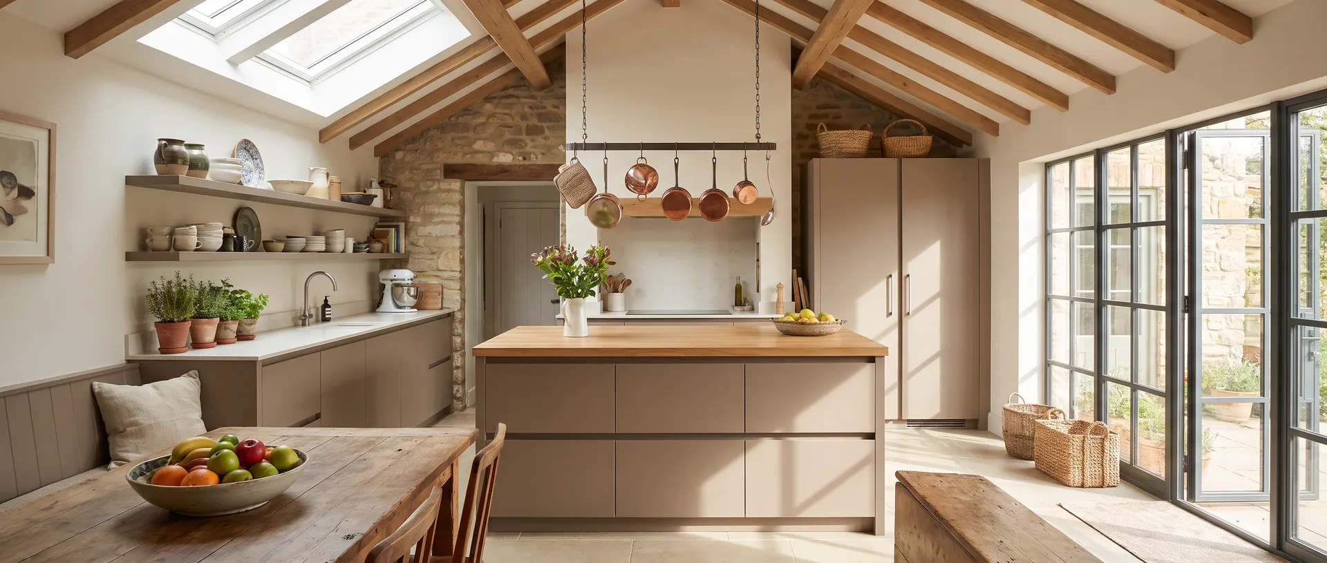 Symphony kitchen installation — finished result
