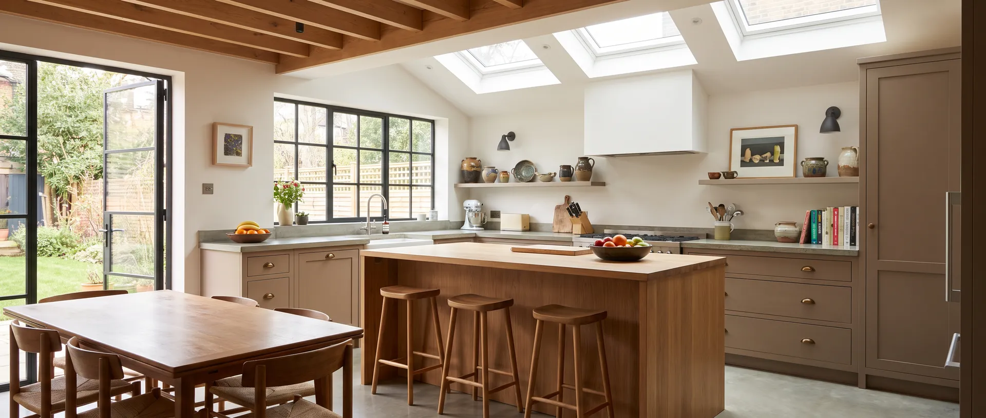 Symphony kitchen installation — finished result