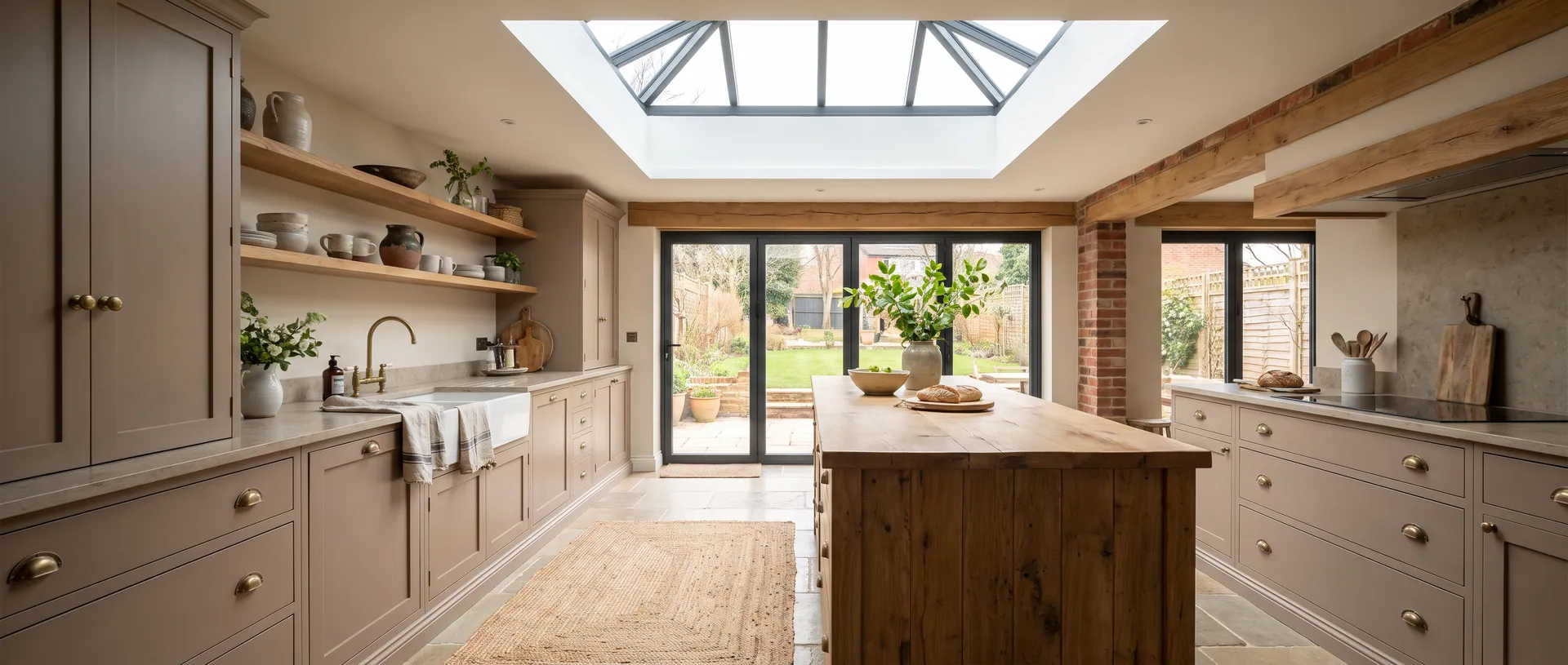 Symphony kitchen installation — finished result