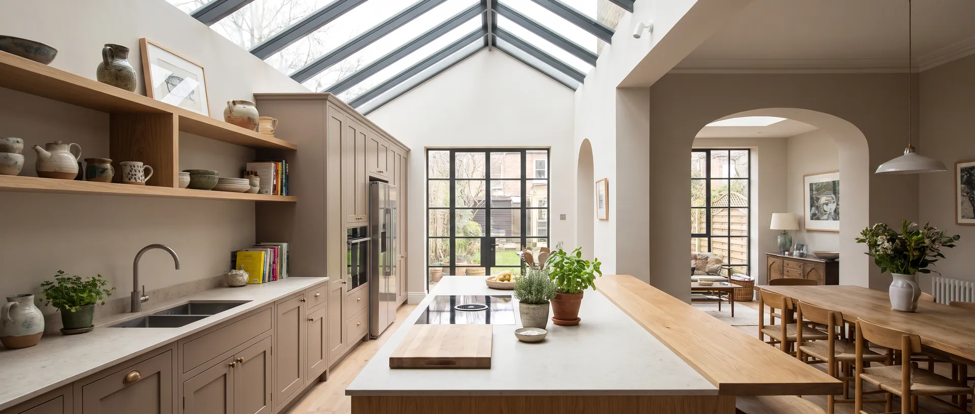 Symphony kitchen installation — finished result