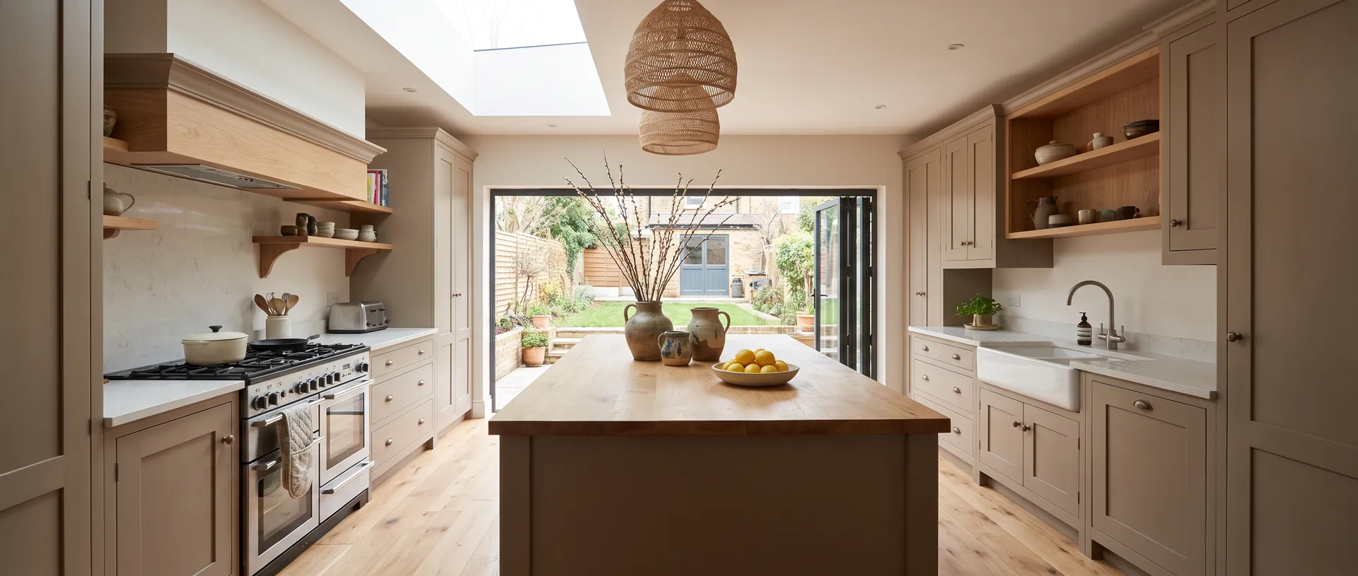 Symphony kitchen installation — finished result