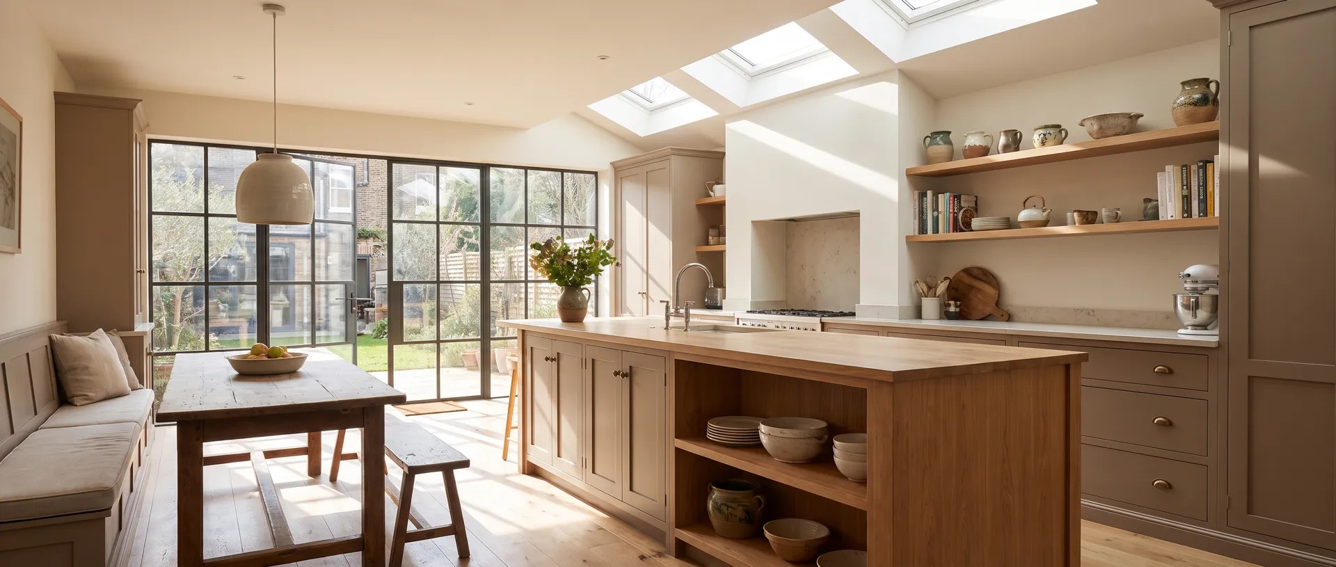 Symphony kitchen installation — finished result