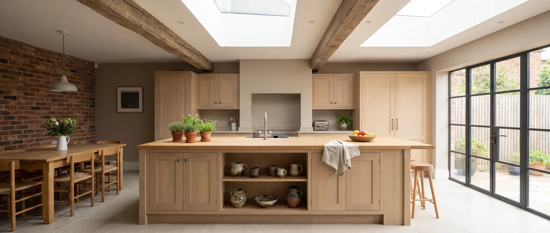 Symphony kitchen installation — finished result