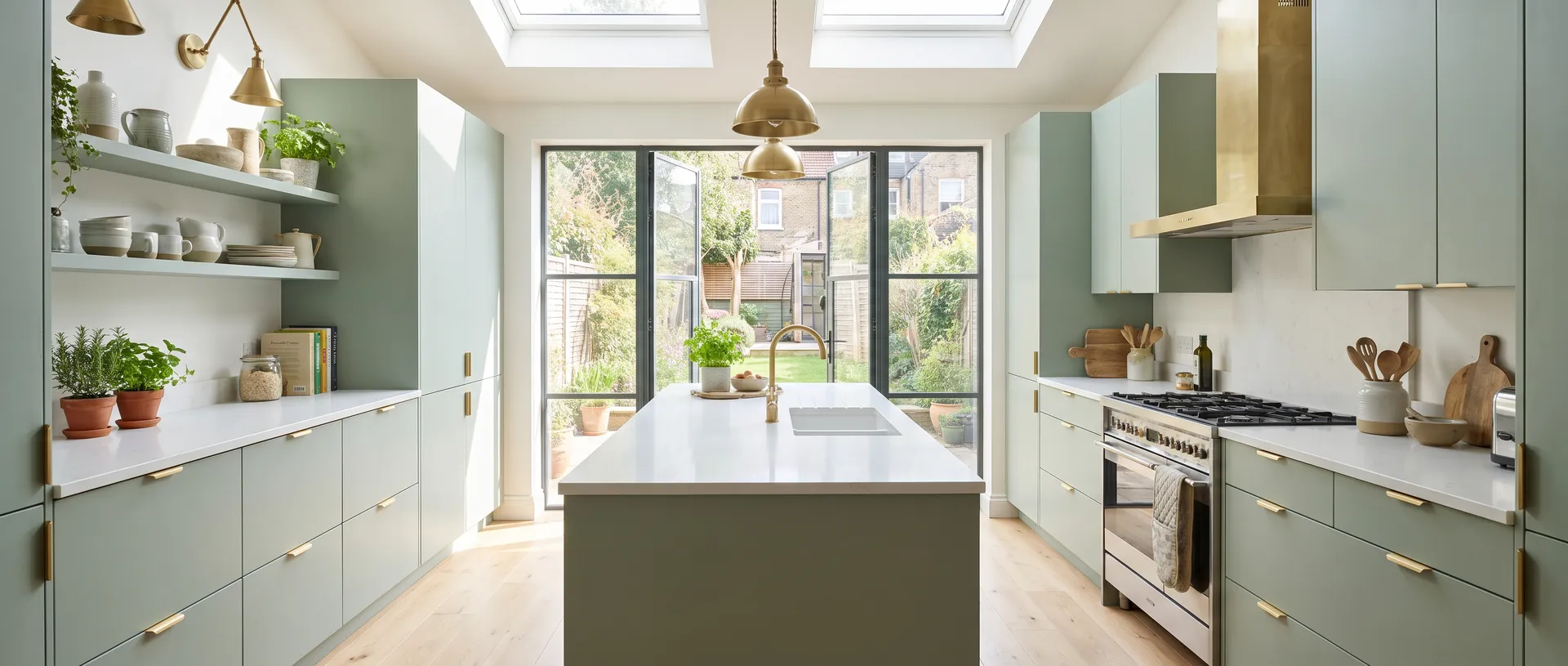 Wren kitchen installation — finished result