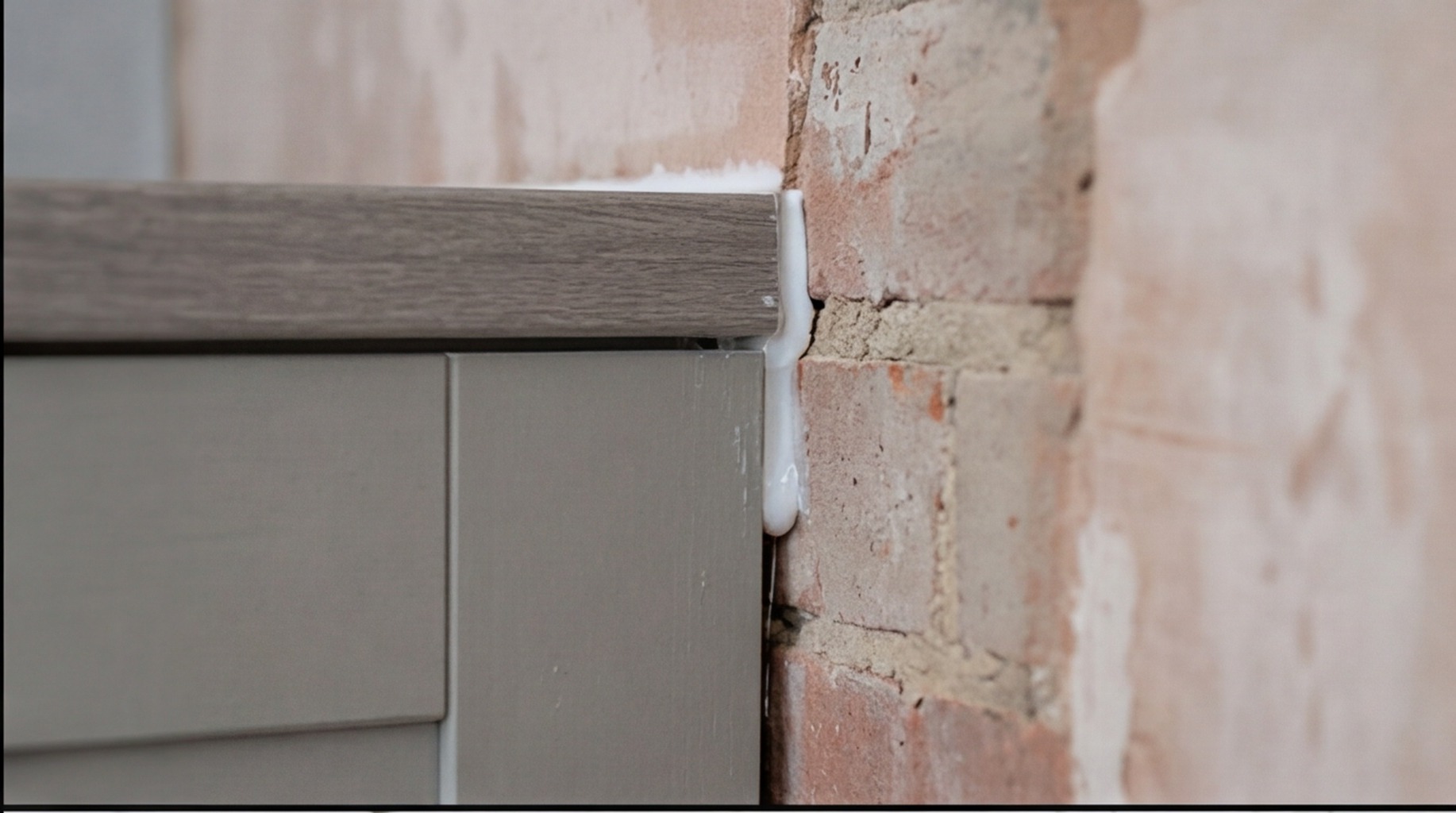 Kitchen installation problem – kitchen gaps between units and wall West Midlands kitchen fitting advice
