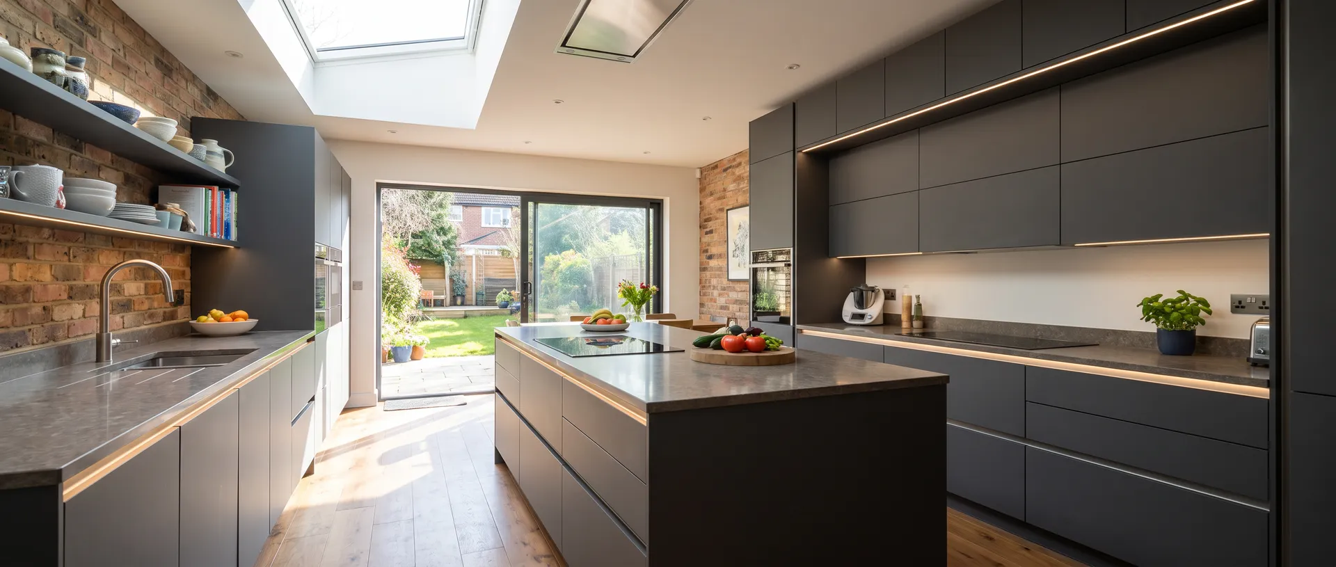 German style kitchen installation