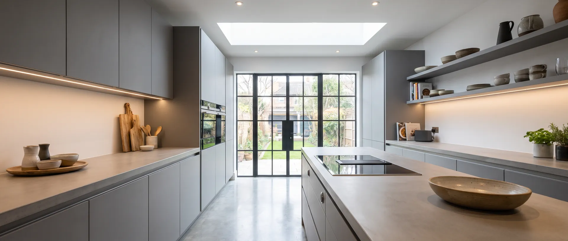 German style kitchen installation