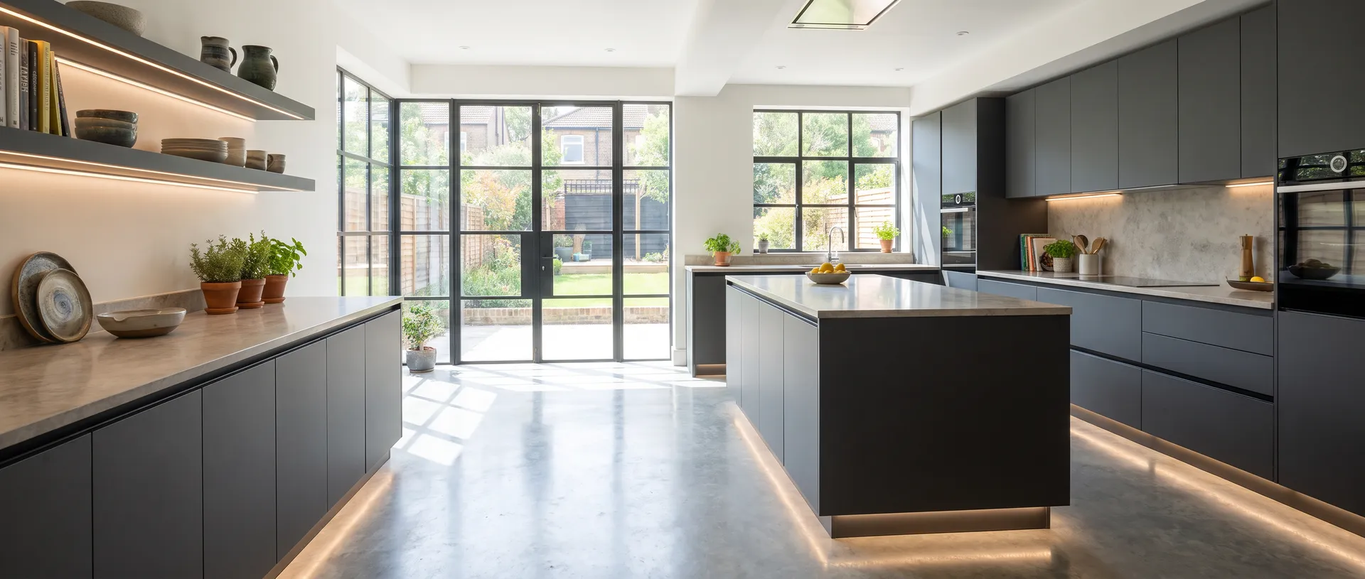 German style kitchen installation