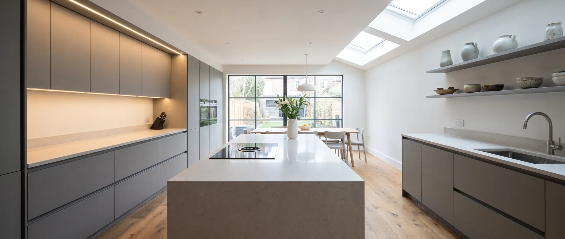 German style kitchen installation