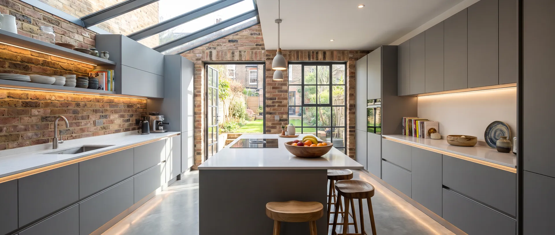 German style kitchen installation