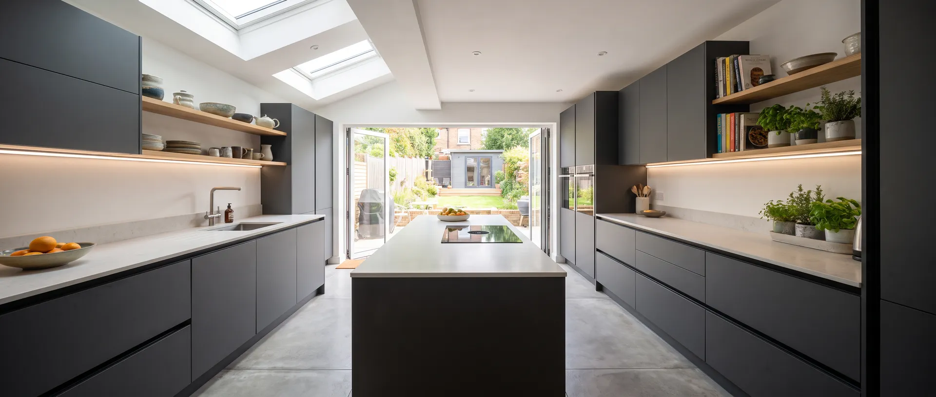 German style kitchen installation