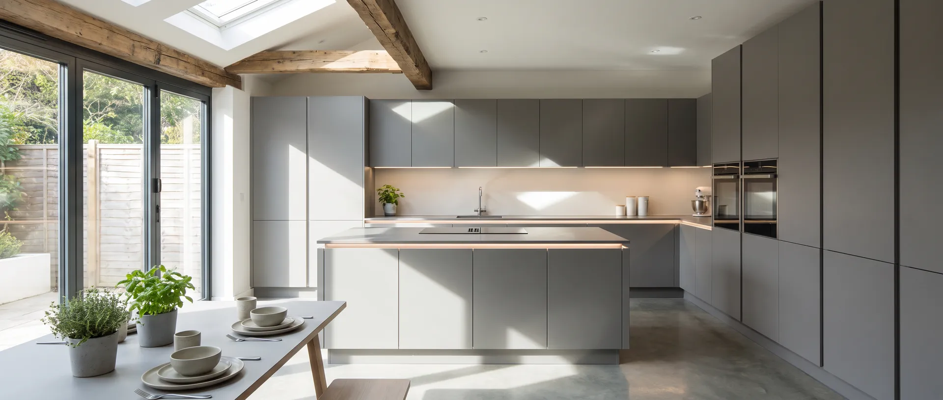 German style kitchen installation