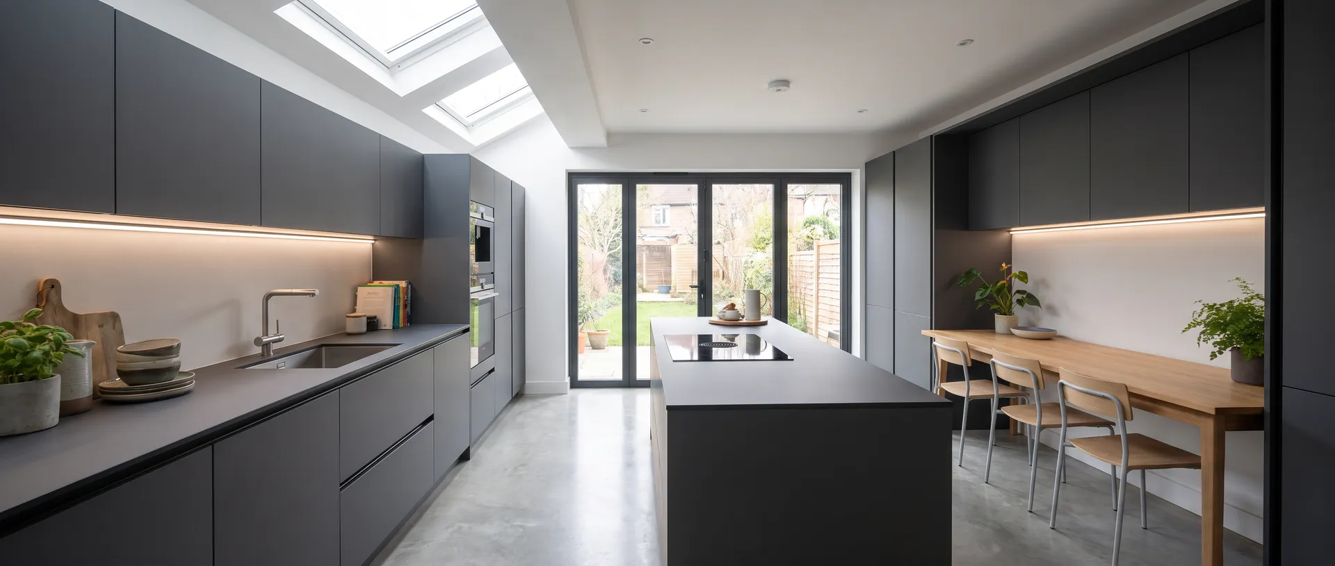 German style kitchen installation