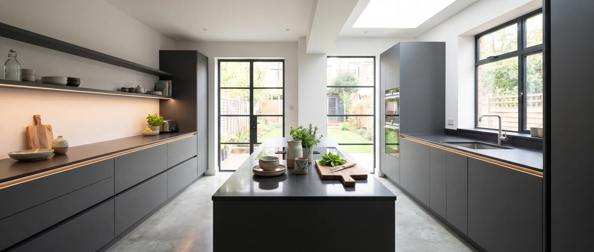 German style kitchen installation