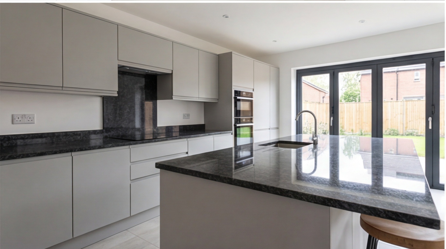 Handleless kitchen installation in Kenilworth – handleless fitted kitchens by West Midlands specialists