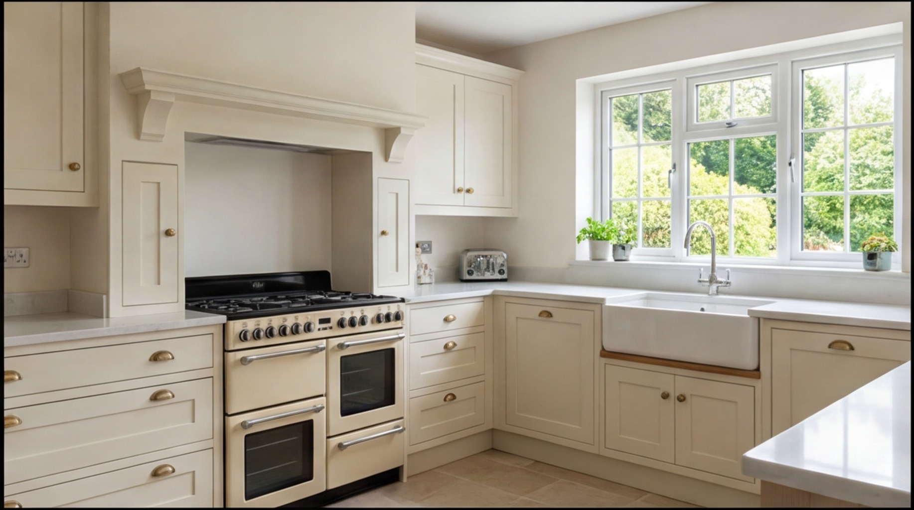 In-Frame kitchen installation in Kenilworth – in-frame fitted kitchens by West Midlands specialists