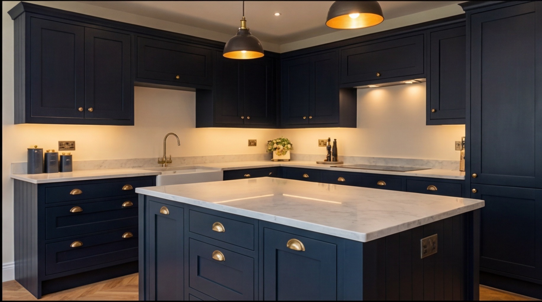In-Frame kitchen installation in Leamington Spa – in-frame fitted kitchens by West Midlands specialists