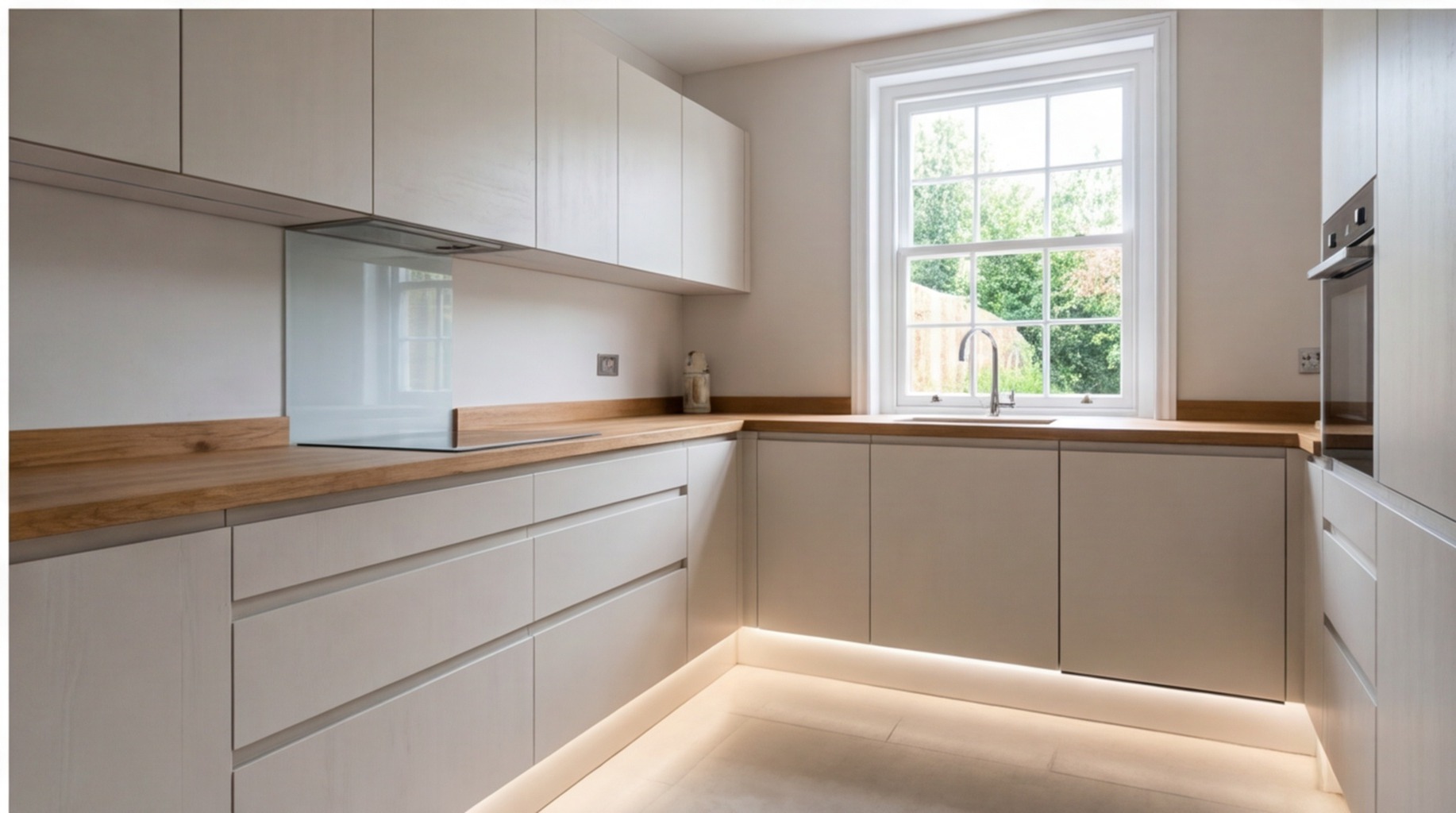 Modern kitchen installation in Leamington Spa – modern fitted kitchens by West Midlands specialists