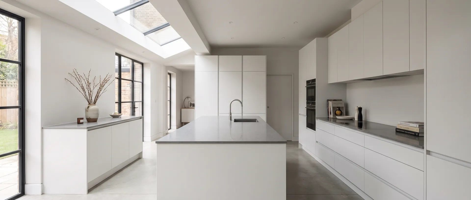Modern style kitchen installation