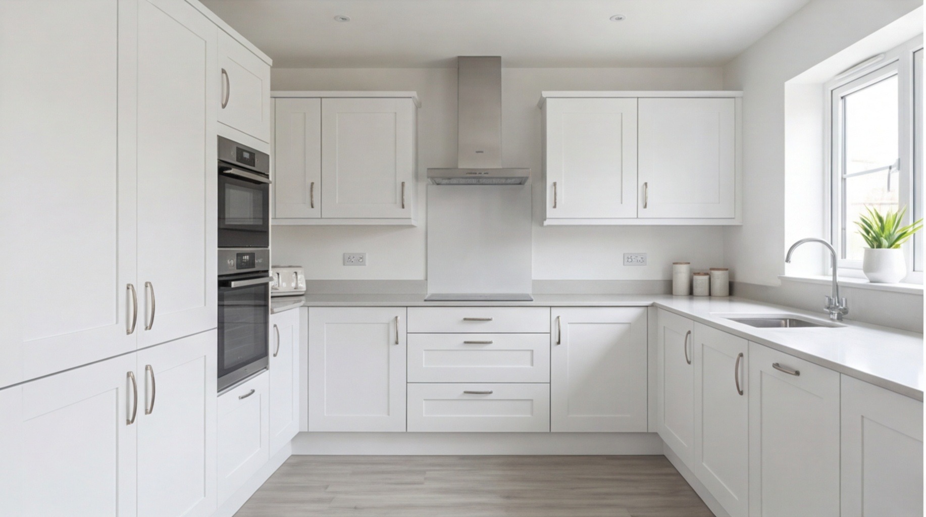 Shaker kitchen installation in Hinckley – shaker fitted kitchens by West Midlands specialists