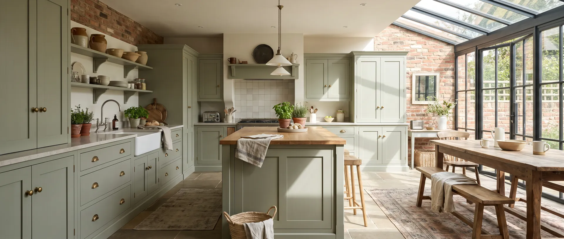 Shaker style kitchen installation