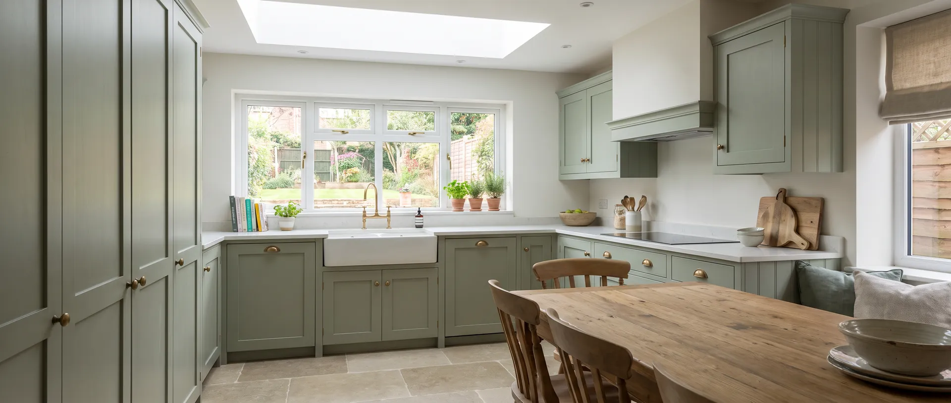 Shaker style kitchen installation