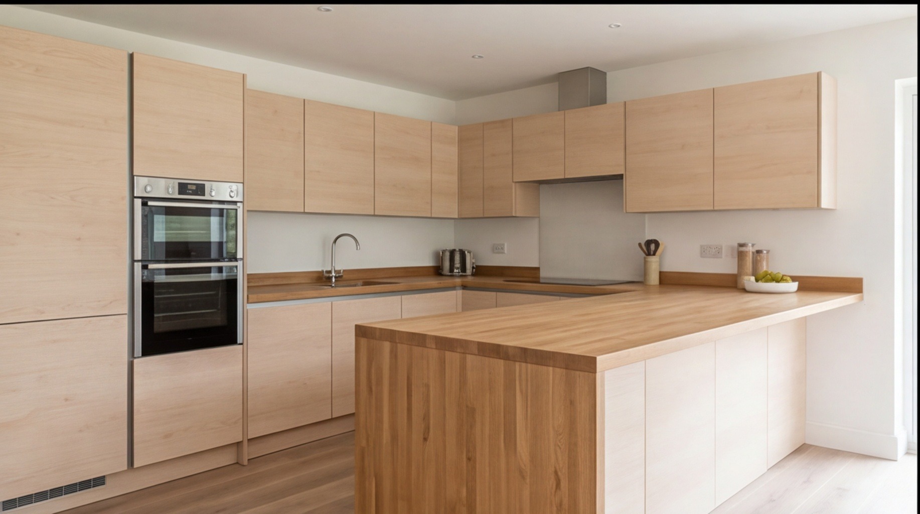 Solid Wood kitchen installation in Rugby – solid wood fitted kitchens by West Midlands specialists
