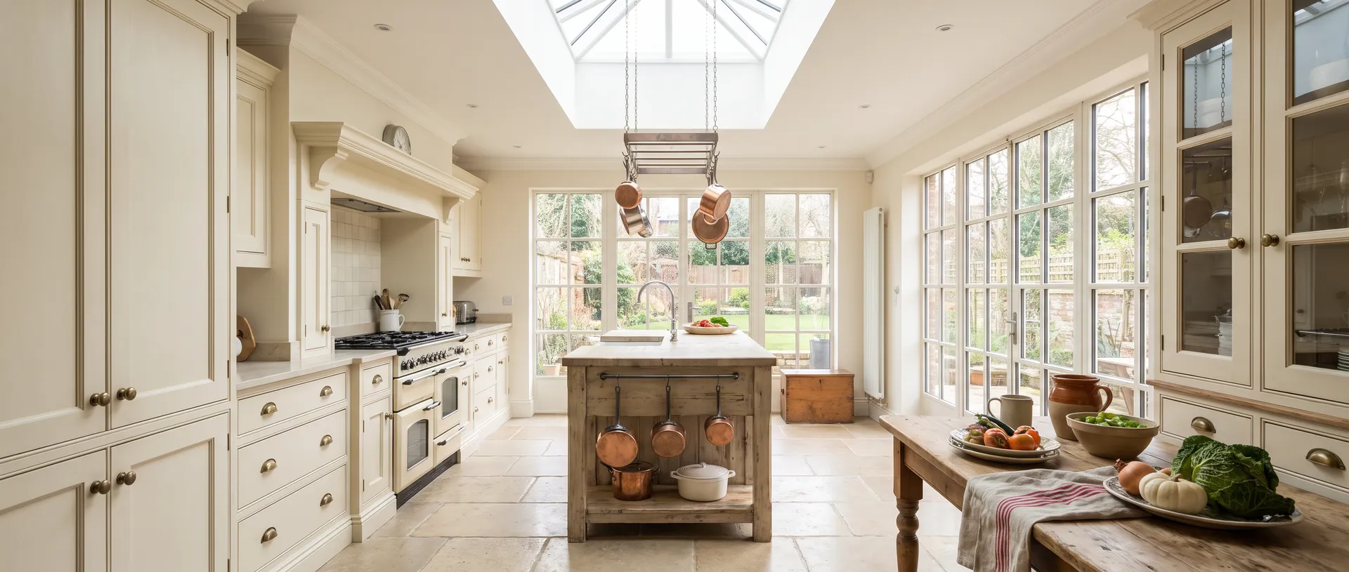 Traditional style kitchen installation