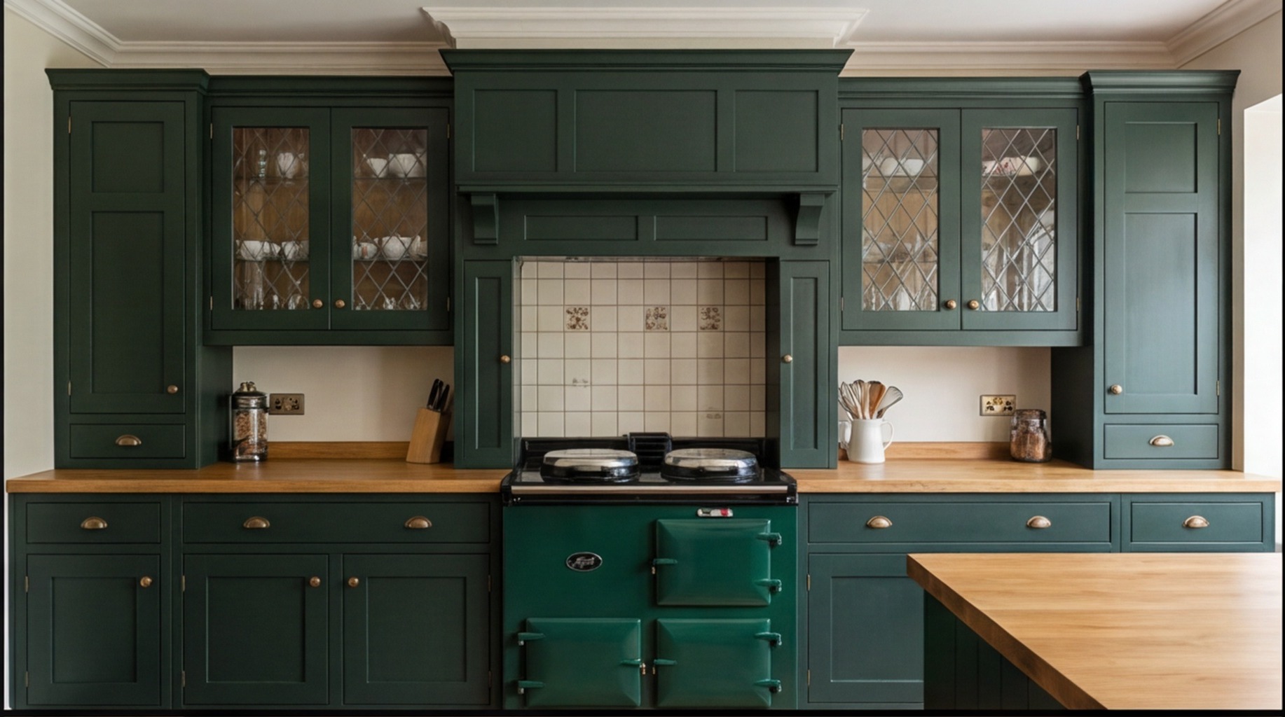 Traditional kitchen installation in Warwick – traditional fitted kitchens by West Midlands specialists