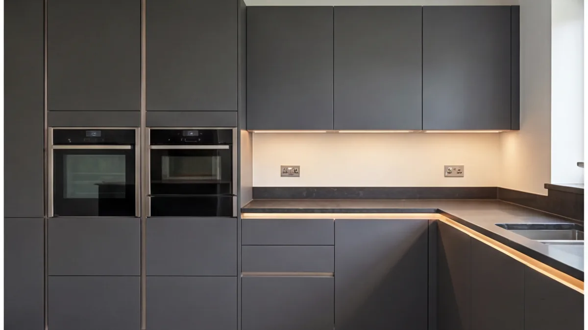 Completed Nolte Kitchens kitchen installation in Reading