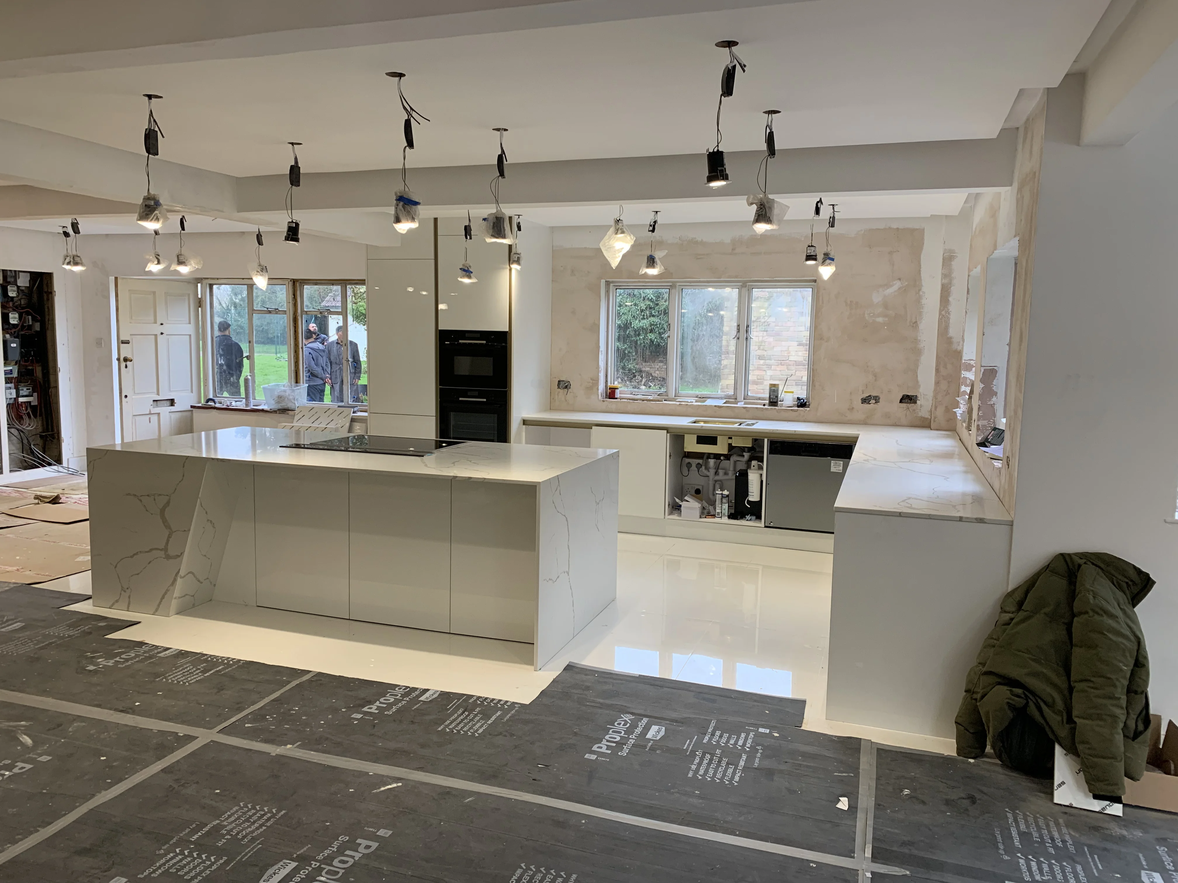 IKEA METOD kitchen progress, Leamington Spa Victorian terrace