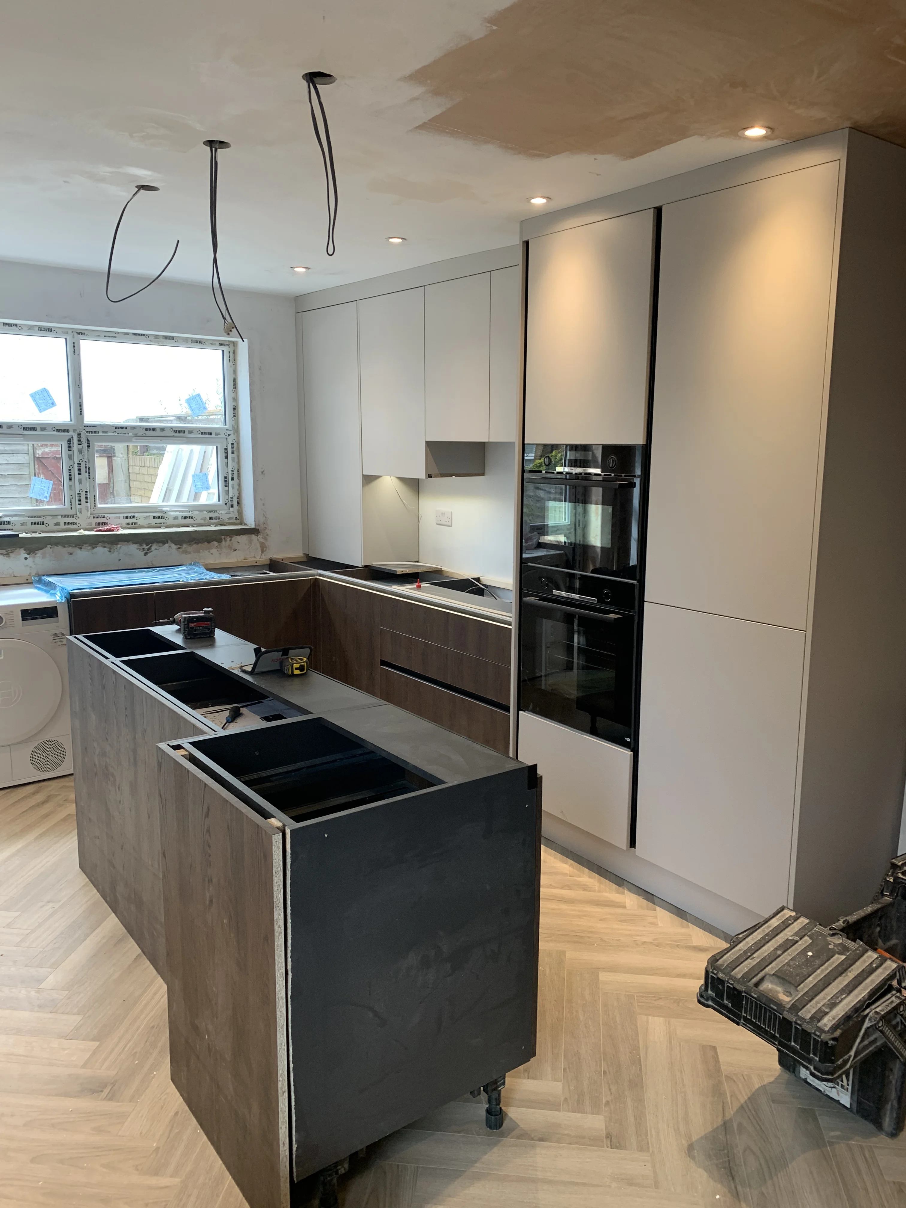 IKEA VOXTORP wall units fitted, Leamington Spa