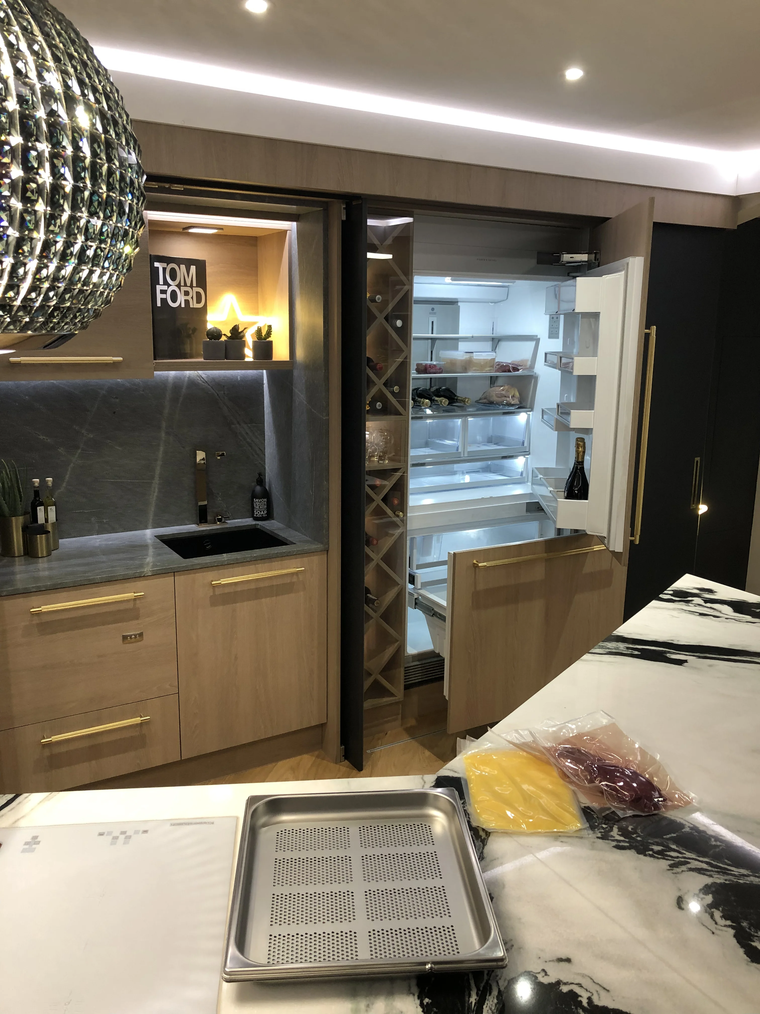 Wall units complete, Magnet Belgravia kitchen Solihull