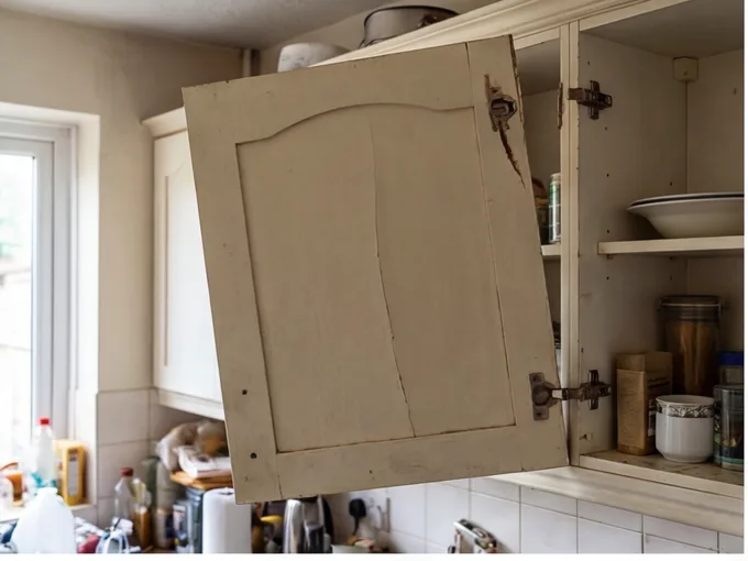 Kitchen Worktop Alteration — the problem before repair in Bracknell