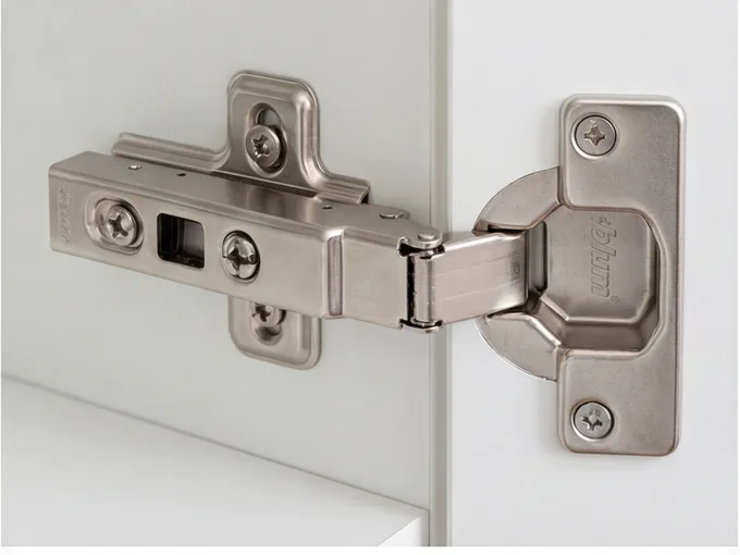 German kitchen door detail — close-up of finish and hardware