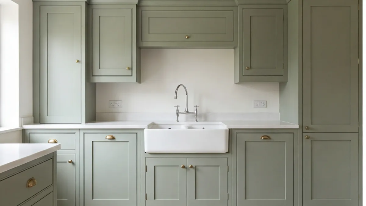 In-Frame kitchen installation in progress in Binley